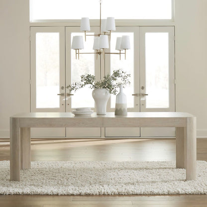 South Bend 5 Piece Rectangular Table Set - Cloud White