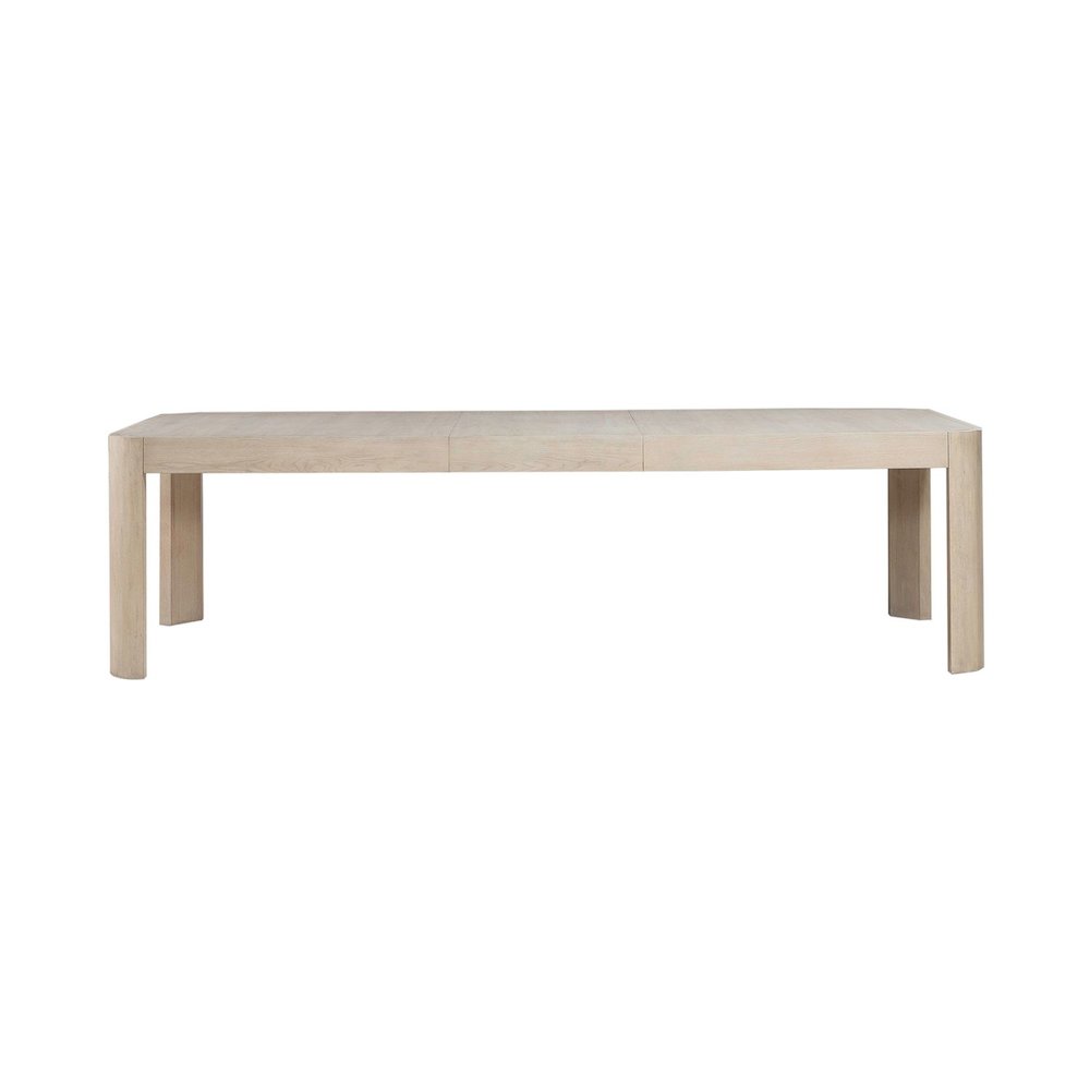 South Bend 9 Piece Rectangular Table Set - Cloud White