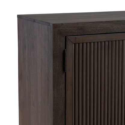 Modern Edge Dressing Chest for Bedroom - Caffe