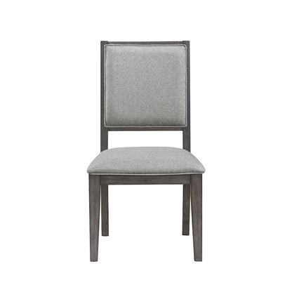 Modern Edge 5 Piece Rectangular Table Set - Caffe