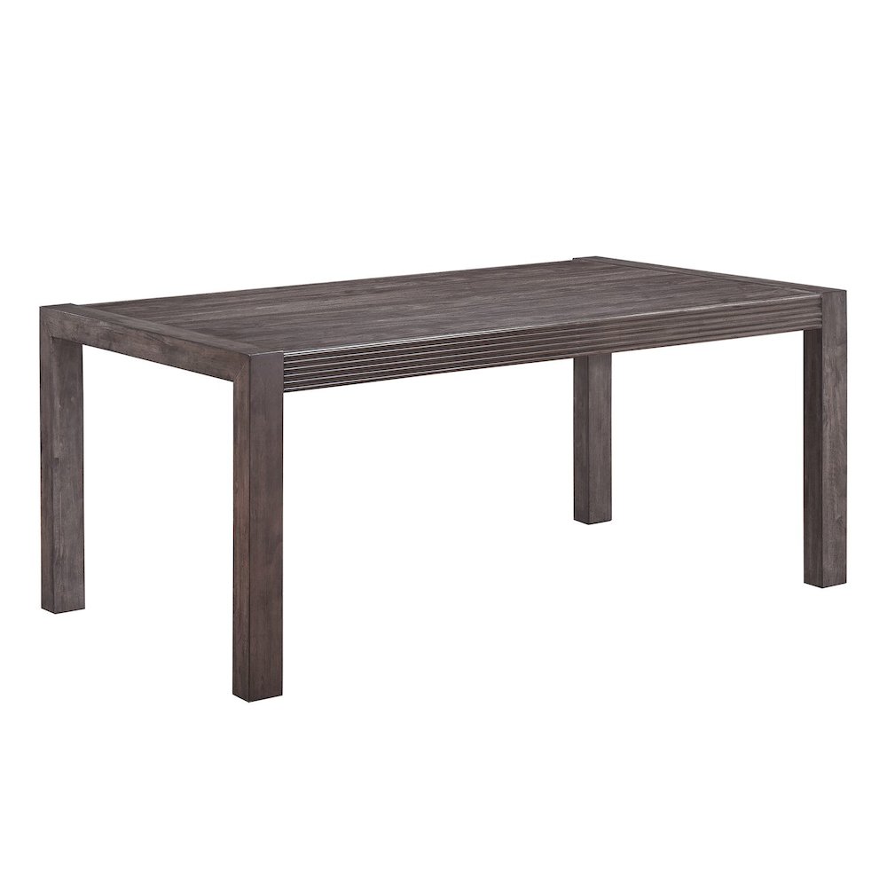 Modern Edge 5 Piece Rectangular Table Set - Caffe