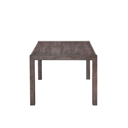 Modern Edge 5 Piece Rectangular Table Set - Caffe
