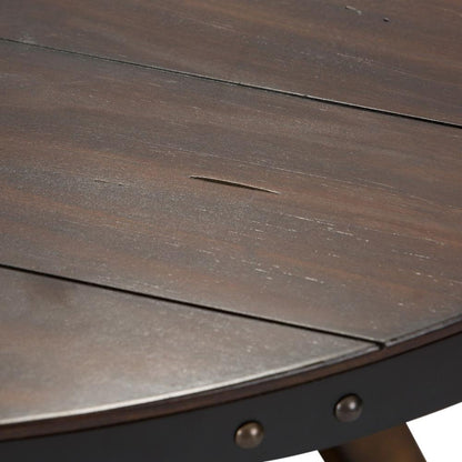 Aspen Skies Motion Cocktail Table in Russet Brown