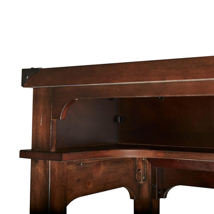 Aspen Skies Console Bar Table in Russet Brown