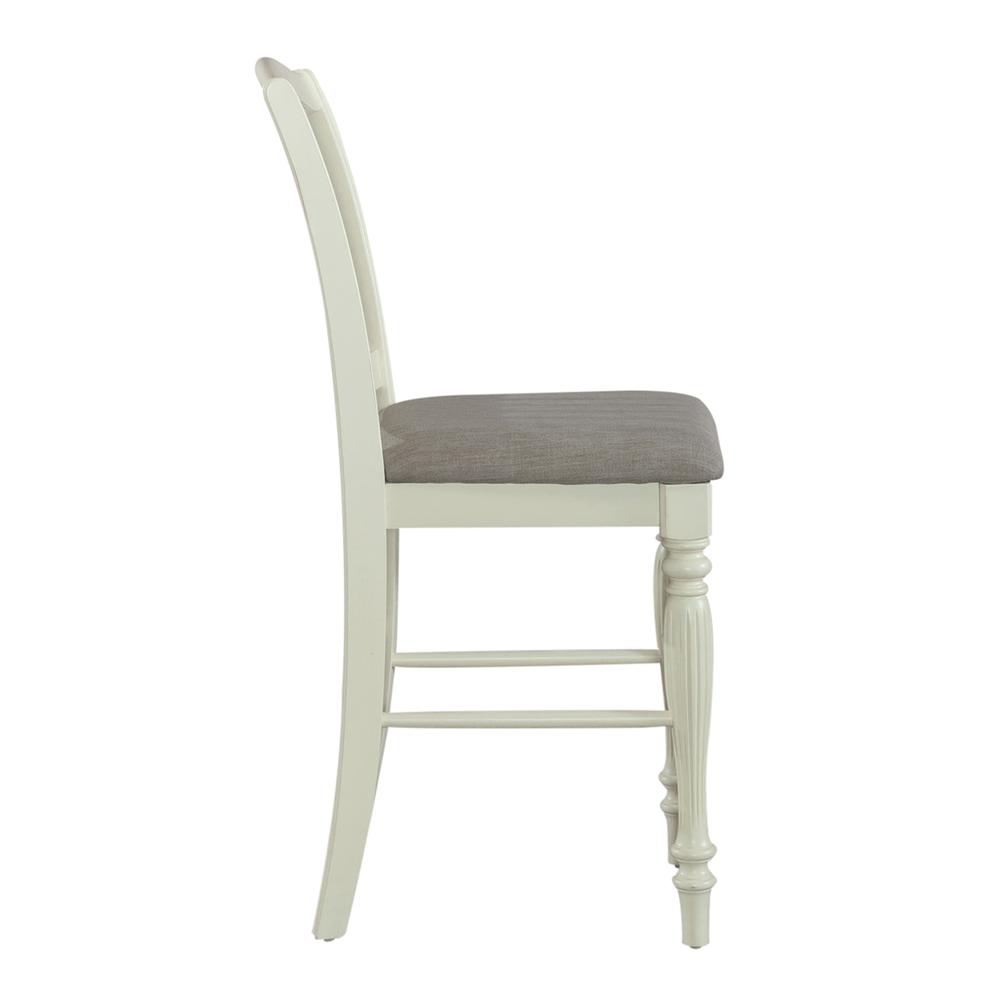 Cumberland Creek Slat Back Counter Chair (RTA) in Nutmeg