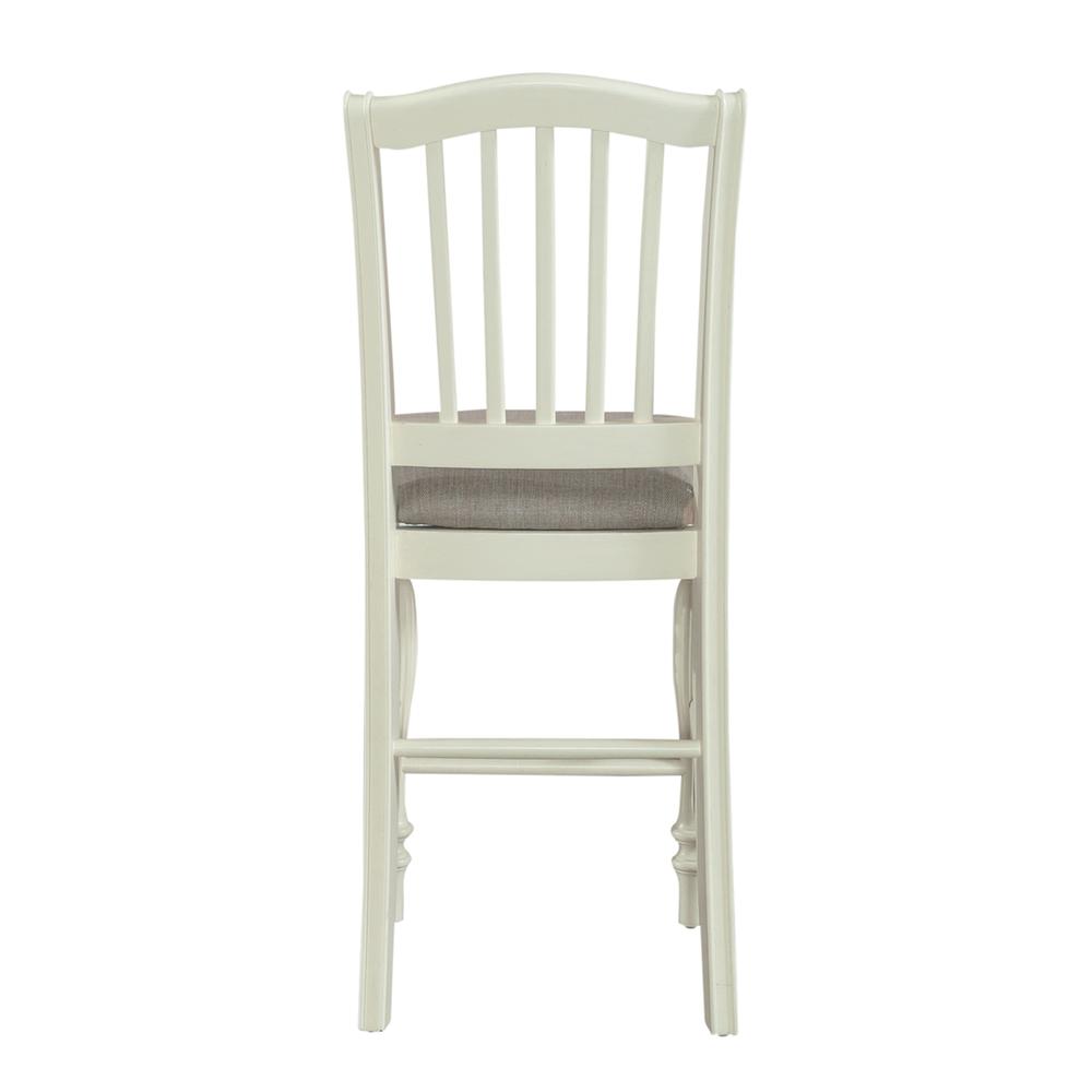 Cumberland Creek Slat Back Counter Chair (RTA) in Nutmeg