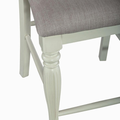 Cumberland Creek Slat Back Counter Chair (RTA)-Set of 2 in Nutmeg