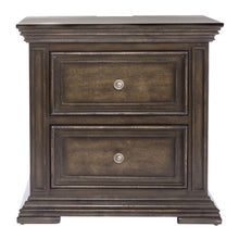 2 Drawer Night Stand w/ Charging Station