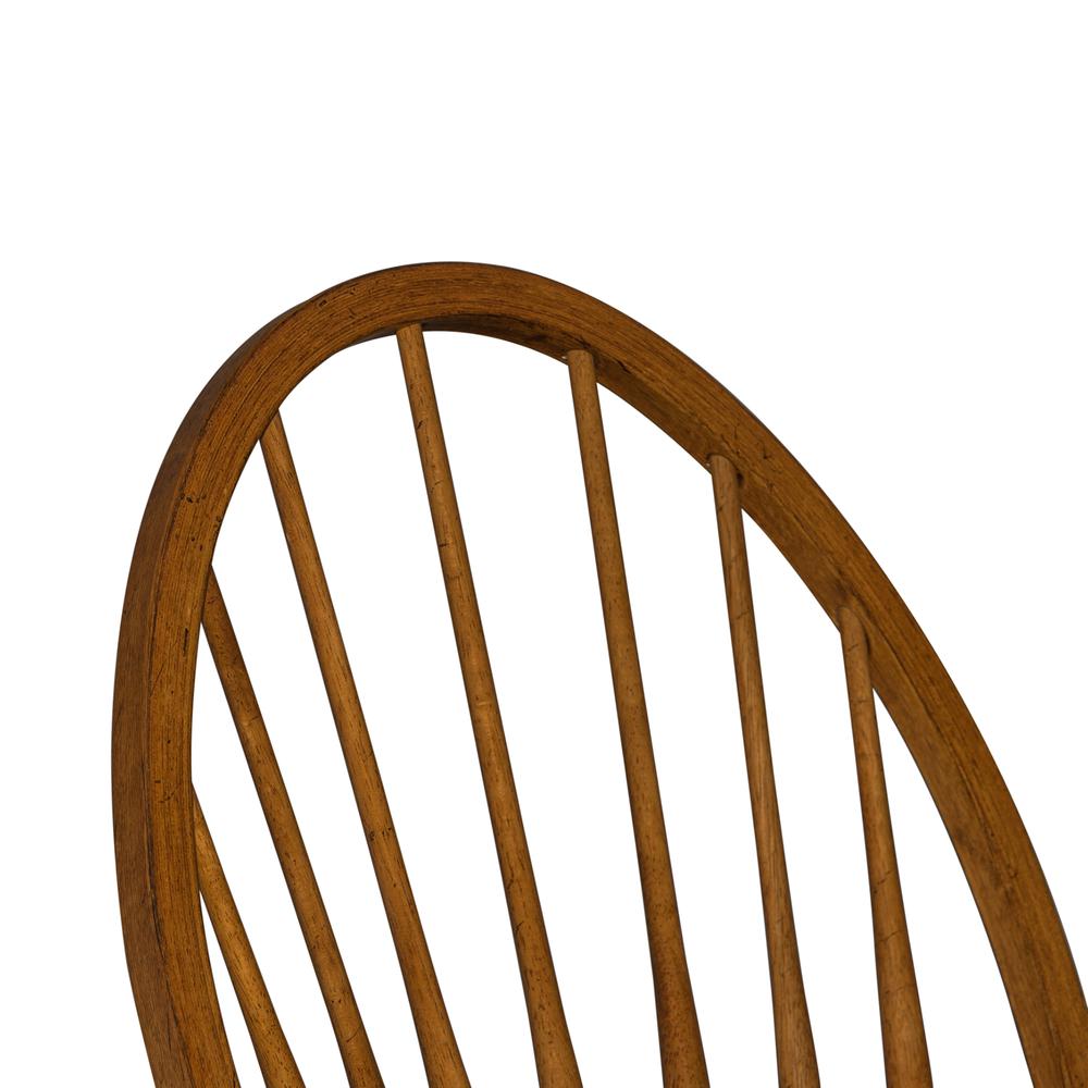 Hearthstone Ridge Windsor Back Side Chair-Set of 2 in Tobacco