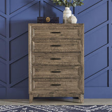 Ridgecrest 5 Drawer Chest in Cobblestone