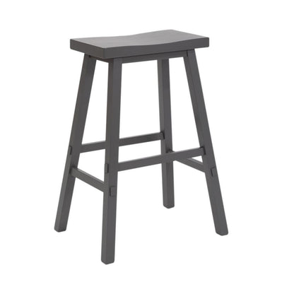 Creations 24 Inch Sawhorse Counter Stool- Gray in Various