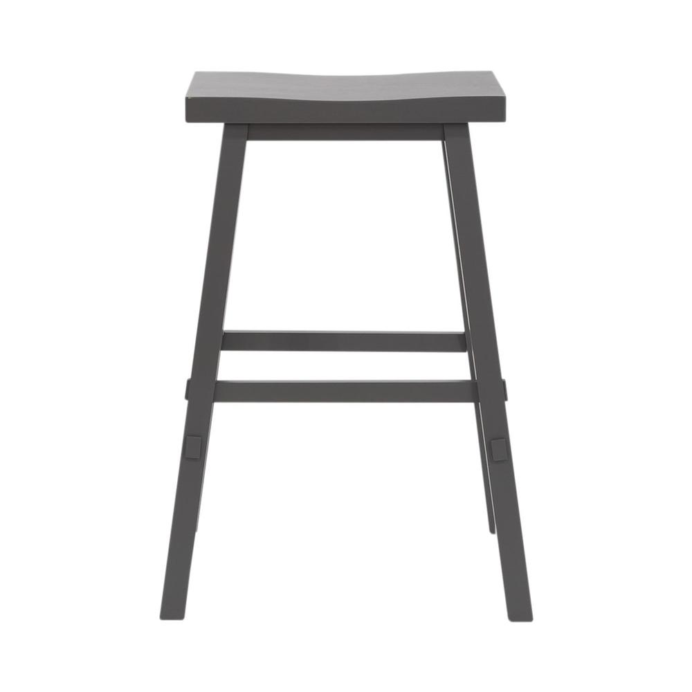 Creations 24 Inch Sawhorse Counter Stool- Gray in Various