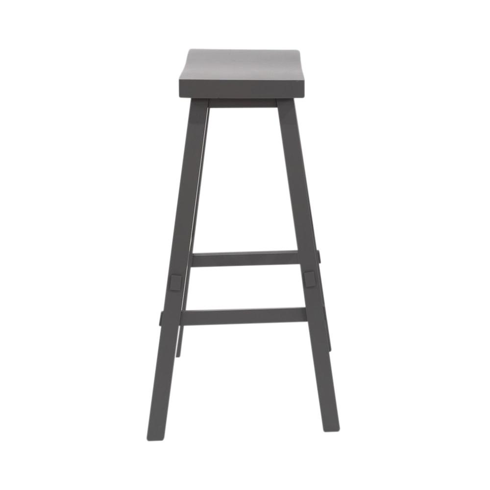 Creations 24 Inch Sawhorse Counter Stool- Gray in Various