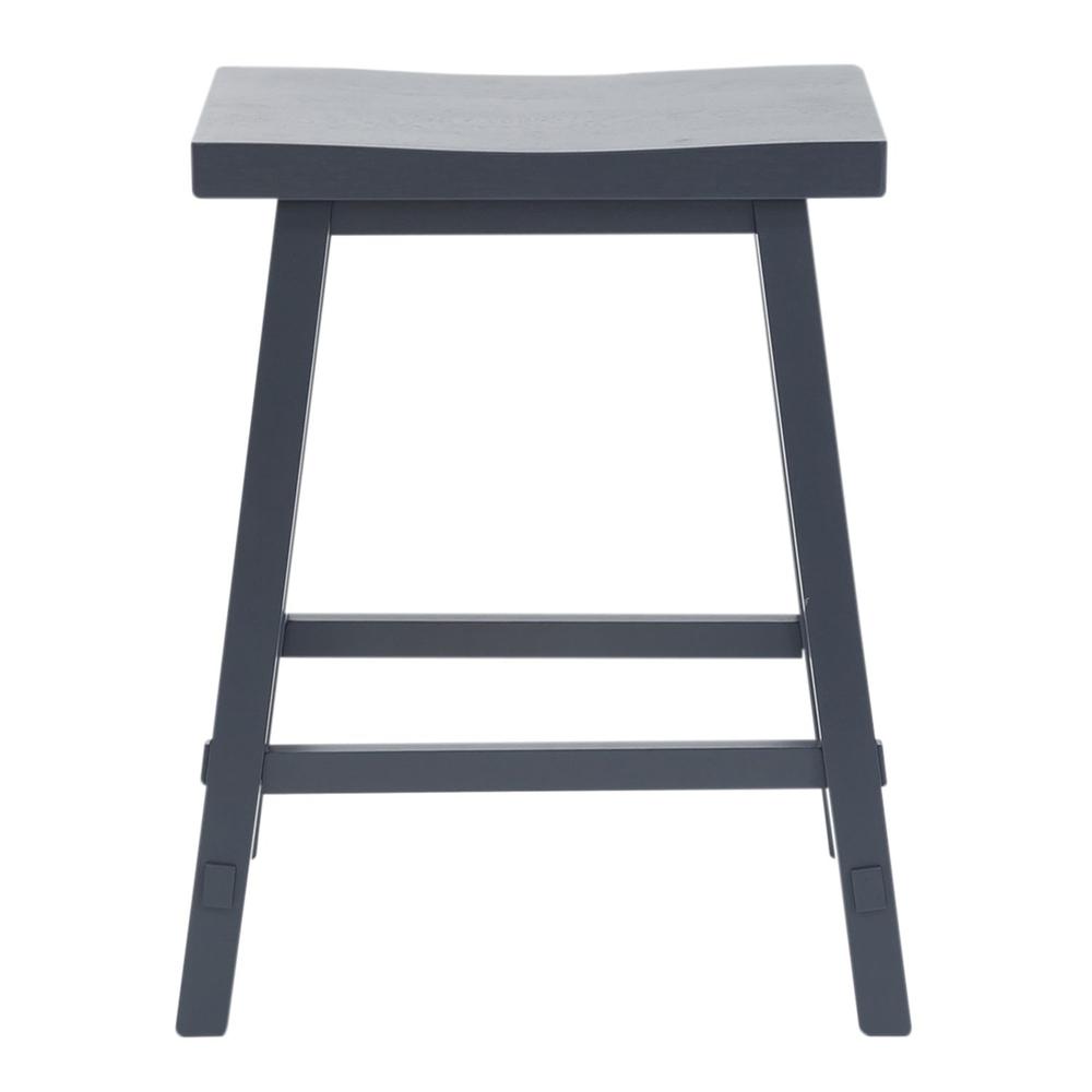 Creations 24 Inch Sawhorse Counter Stool- Navy in Various