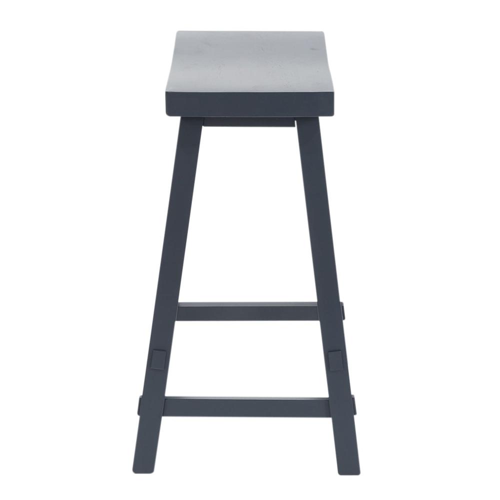 Creations 24 Inch Sawhorse Counter Stool- Navy in Various