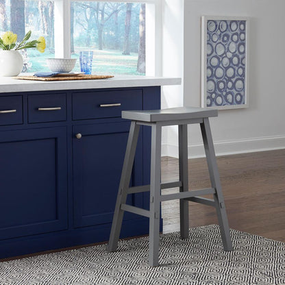 Creations 30 Inch Sawhorse Stool- Gray in Various