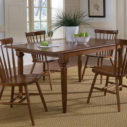 Creations Butterfly Leaf Table - Tobacco in Various