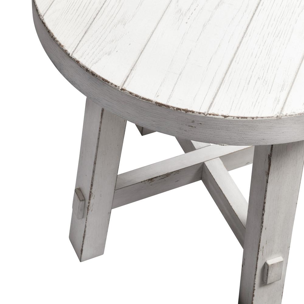 Splay Leg Round End Table