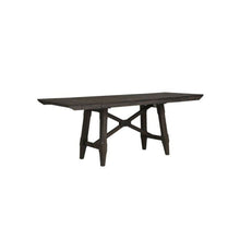 Double Bridge 6 Piece Gathering Table Set in Dark Chestnut
