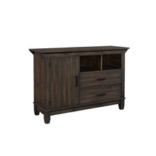 Double Bridge Sideboard in Dark Chestnut