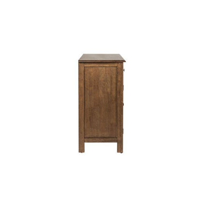 Carolina Crossing Server in Antique Honey