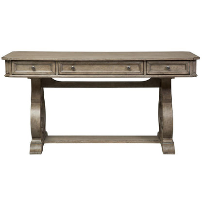 Simply Elegant Writing Desk in Heathered Taupe