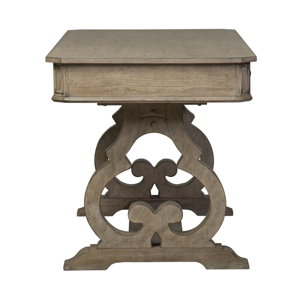 Simply Elegant Writing Desk in Heathered Taupe
