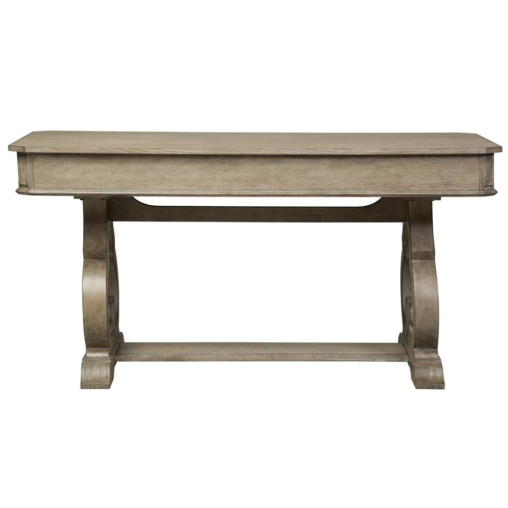 Simply Elegant Writing Desk in Heathered Taupe