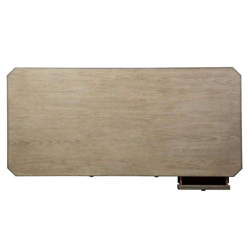 Simply Elegant Writing Desk in Heathered Taupe