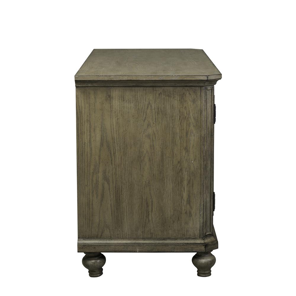 Simply Elegant Credenza in Heathered Taupe