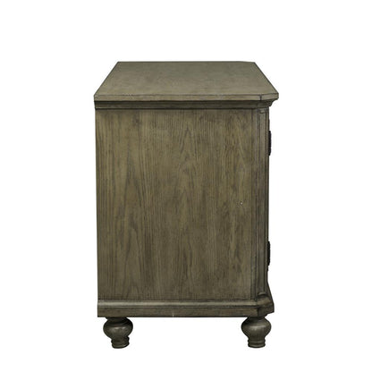 Simply Elegant Credenza in Heathered Taupe