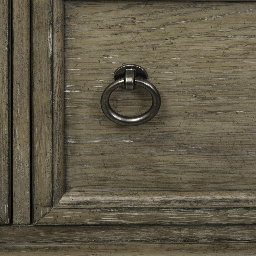 Simply Elegant Credenza in Heathered Taupe