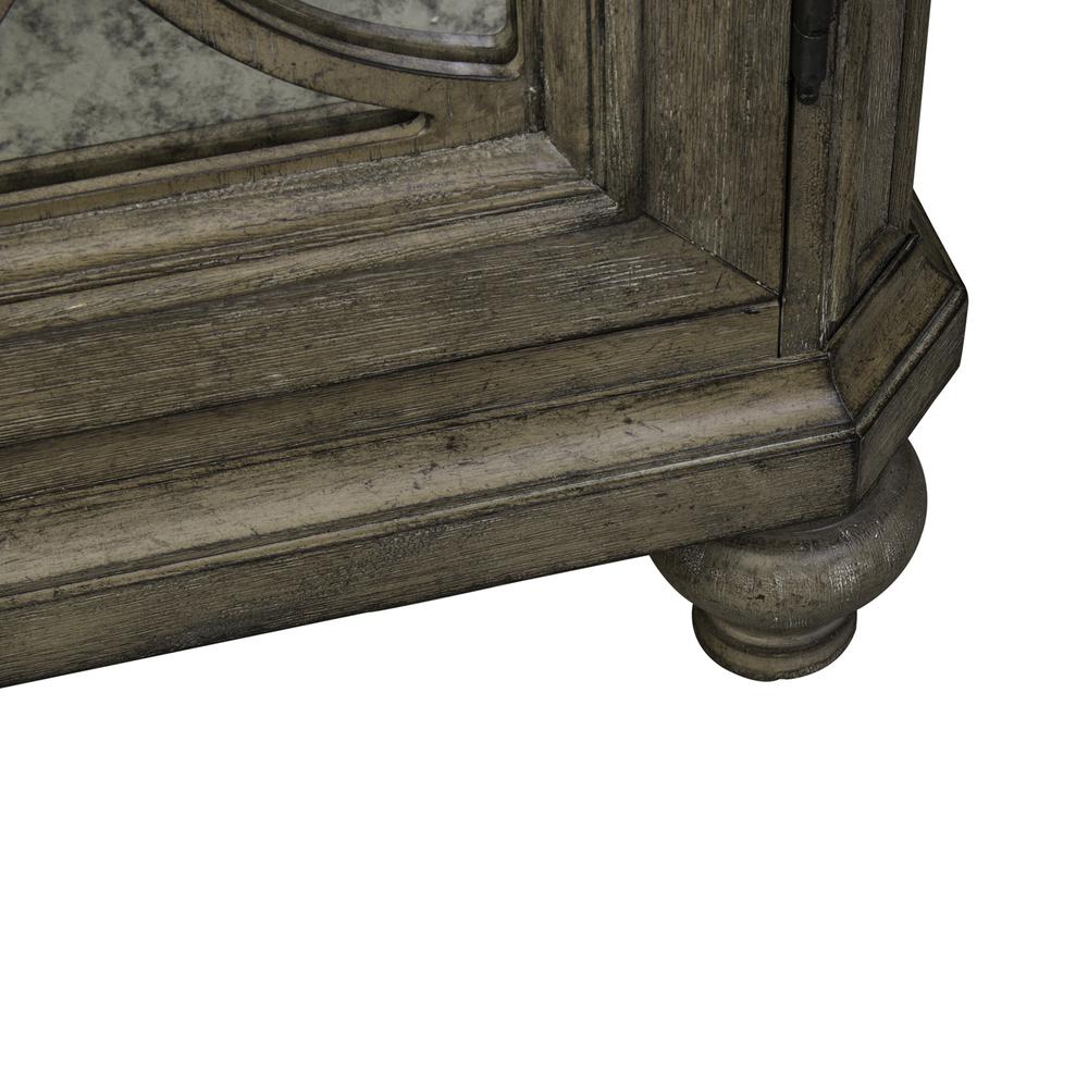 Simply Elegant Credenza in Heathered Taupe