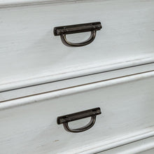 Allyson Park 6 Drawer Dresser in Wirebrushed White w/ Charcoal Top
