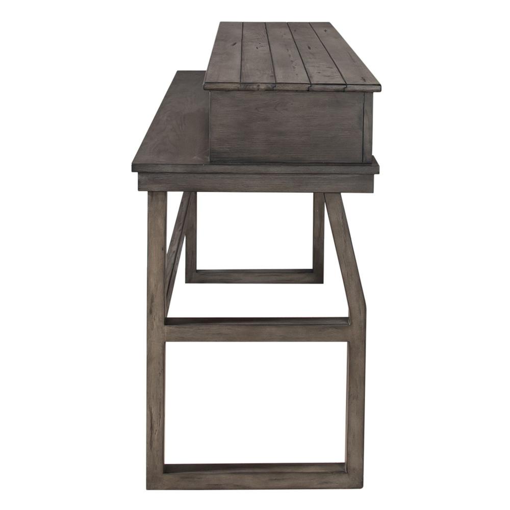 Hayden Way Console Bar Table in Gray Wash