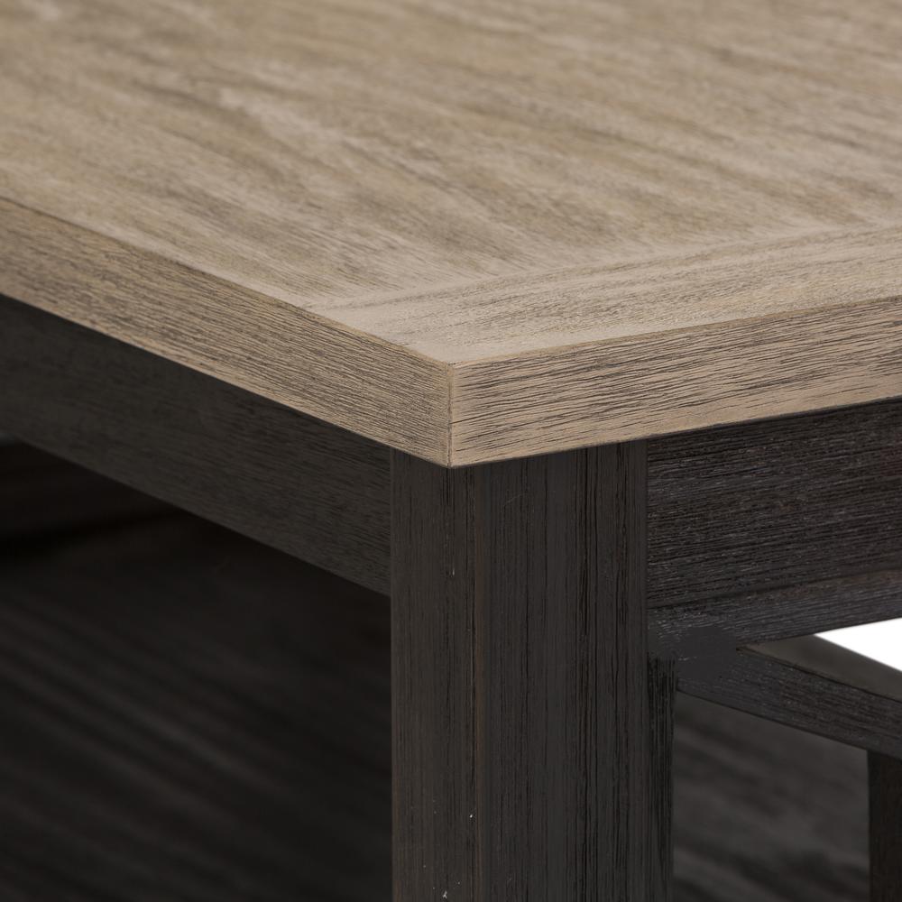 Heatherbrook Cocktail Table in Charcoal
