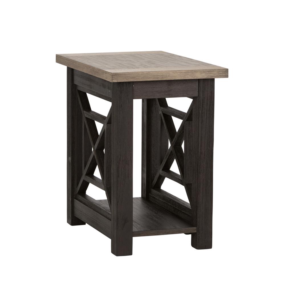 Heatherbrook Chair Side Table in Charcoal
