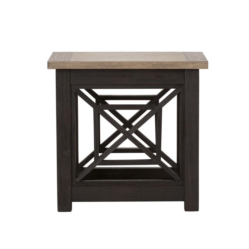 Heatherbrook Chair Side Table in Charcoal