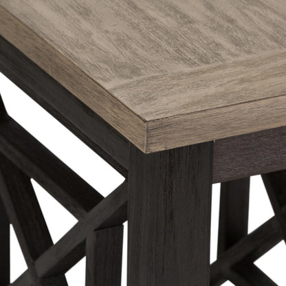 Heatherbrook Chair Side Table in Charcoal