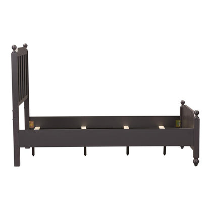 Cottage View Full Panel Bed in Dark Gray