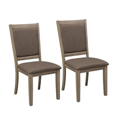 Sun Valley Upholstered Side Chair (RTA)-Set of 2 in Sandstone