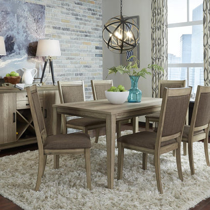Sun Valley Upholstered Side Chair (RTA)-Set of 2 in Sandstone