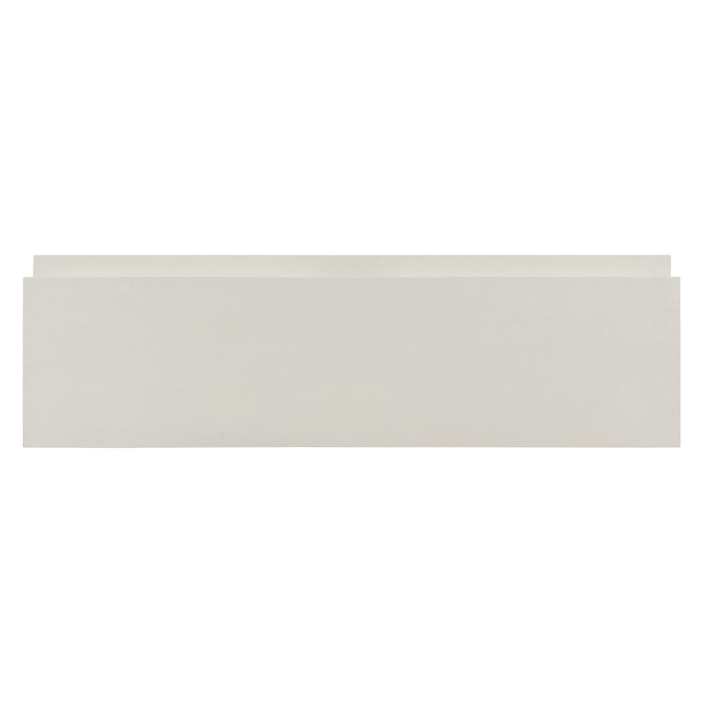 Berkley Sofa Bar Console Table, USB Charging Station - Linen & Khaki Wood