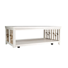 Dockside Cocktail Table in White