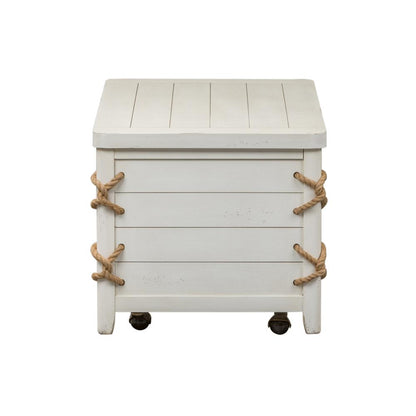 Dockside Storage Trunk in White