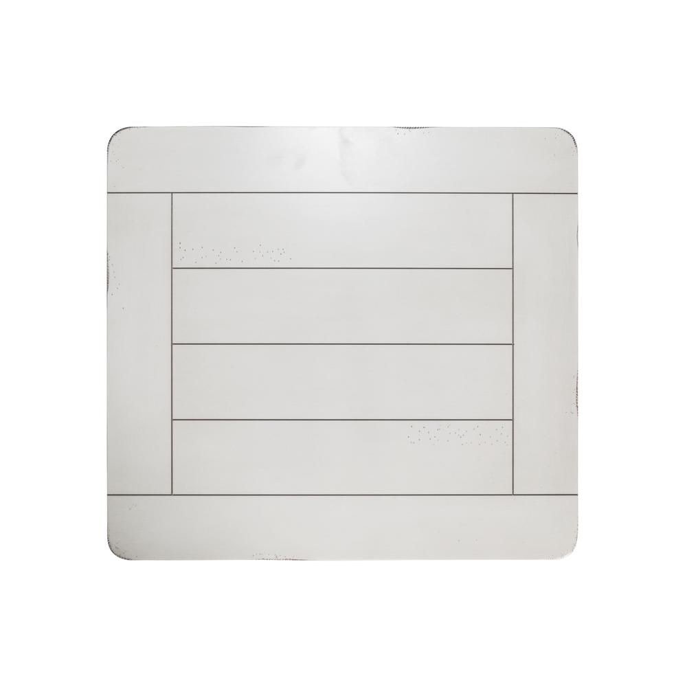 Dockside End Table in White