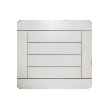 Dockside End Table in White
