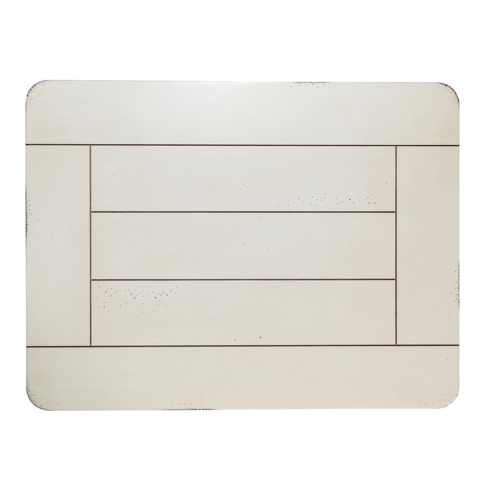 Dockside Chair Side Table in White