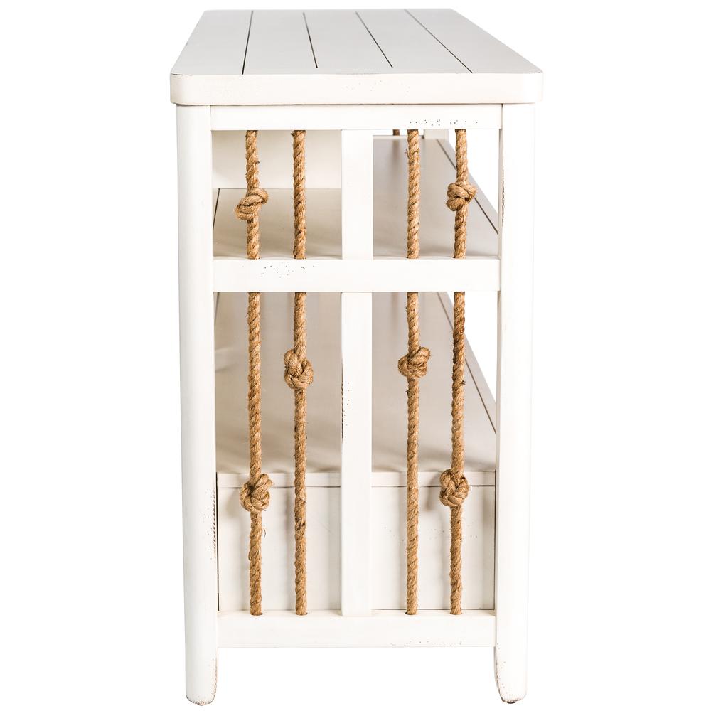 Dockside TV Console in White