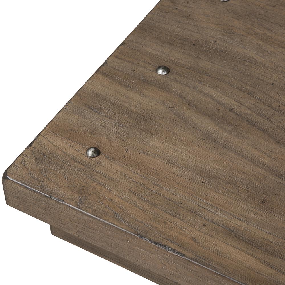 Sonoma Road Chair Side Table in Weathered Beaten Bark